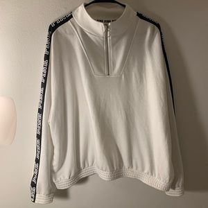 White Pink Sweatshirt